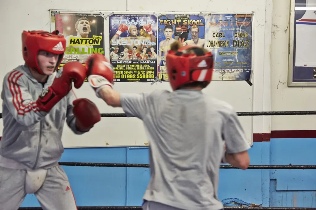 West Ham Amateur Boxing Club — documentary and portrait photograph in London, UK, frame 23 of 28.
